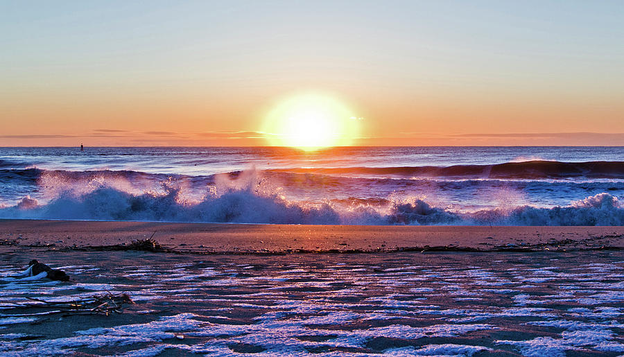 Sand, Snow, Sun, And Surf Photograph by Scott Miller