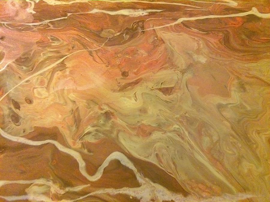 Sand Storm Painting by C Maria Wall