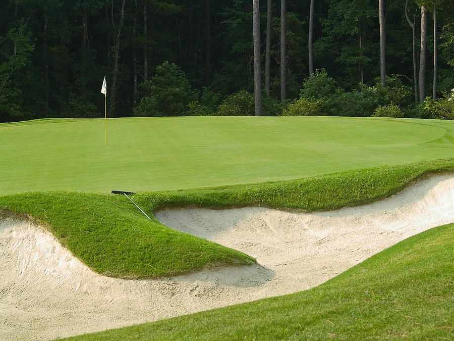 Sand Trap Photograph by Andrew Kazmierski