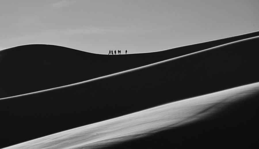 Sand Trekkers 2 Photograph by Rand Ningali