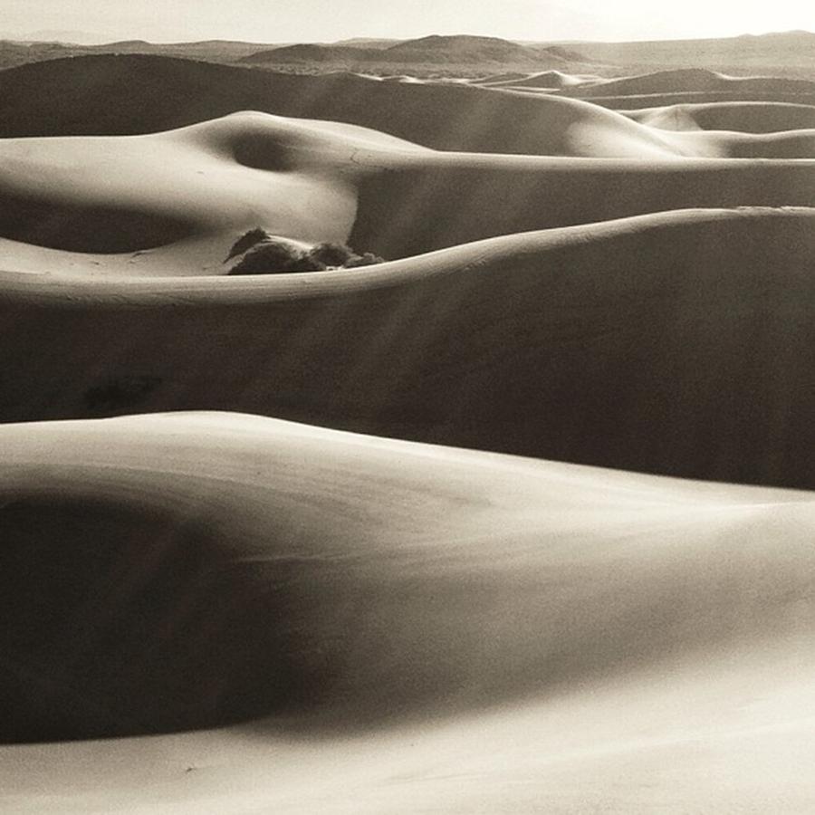 Nature Photograph - Sand Waves. #desert #california by Jonathan Nguyen