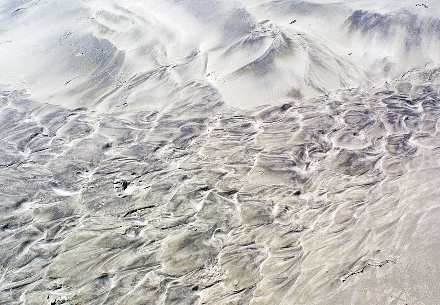 Sand Waves Photograph by Jean Wolfrum