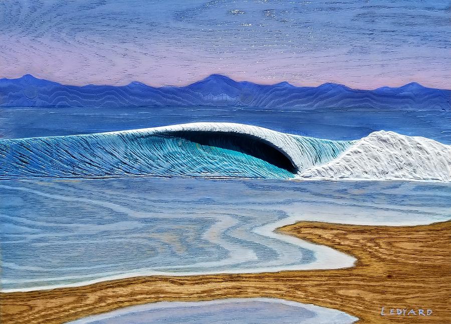 Sandbar Painting by Nathan Ledyard