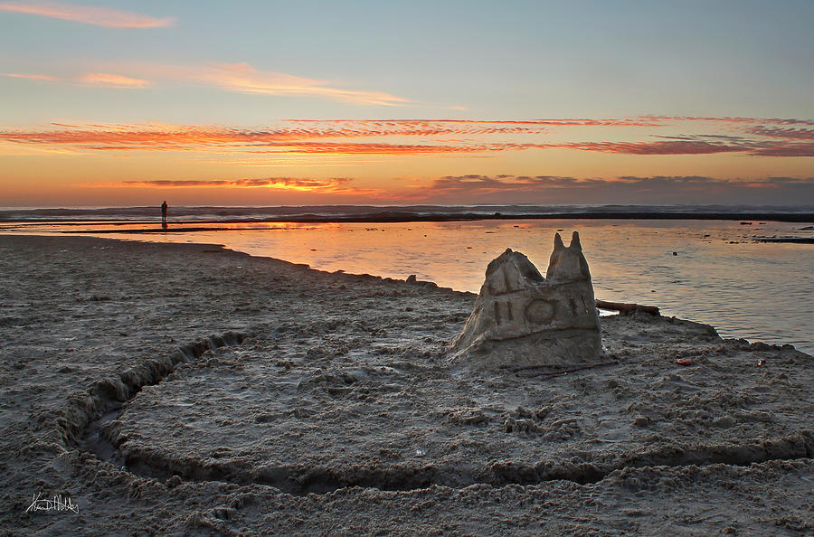 Sandcastle Sunset Photograph by Kim Mobley