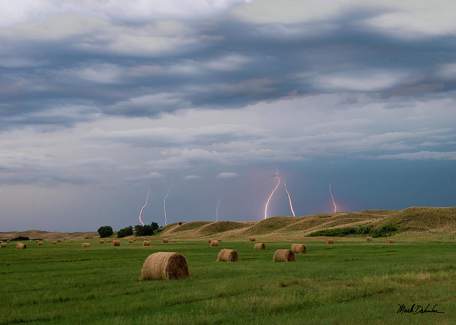 Sandhills Thunderstorm Photograph by Mark Dahmke