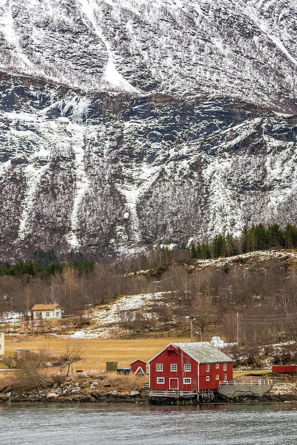 Sandhornoya Island Village Norway Photograph by Adam Rainoff