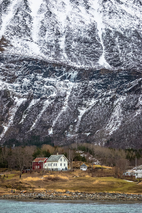 Sandhornoya Village Norway Photograph by Adam Rainoff