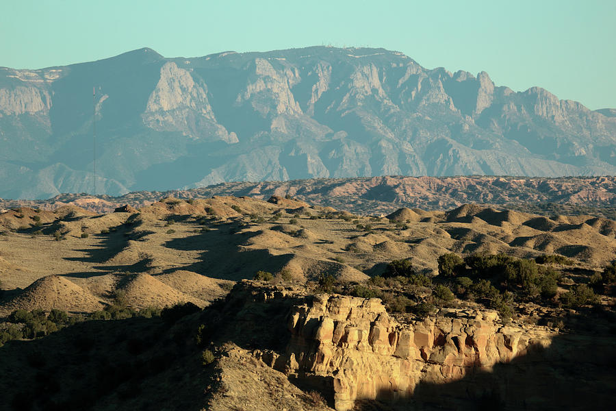 Sandia Mountains Photograph by David Diaz