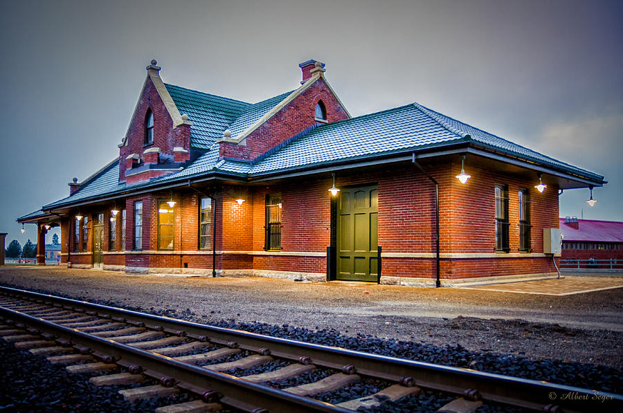 Sandpoint Station Photograph by Albert Seger