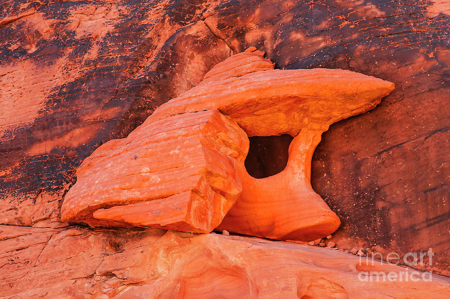 Sandstone Anvil Photograph by Bob Phillips