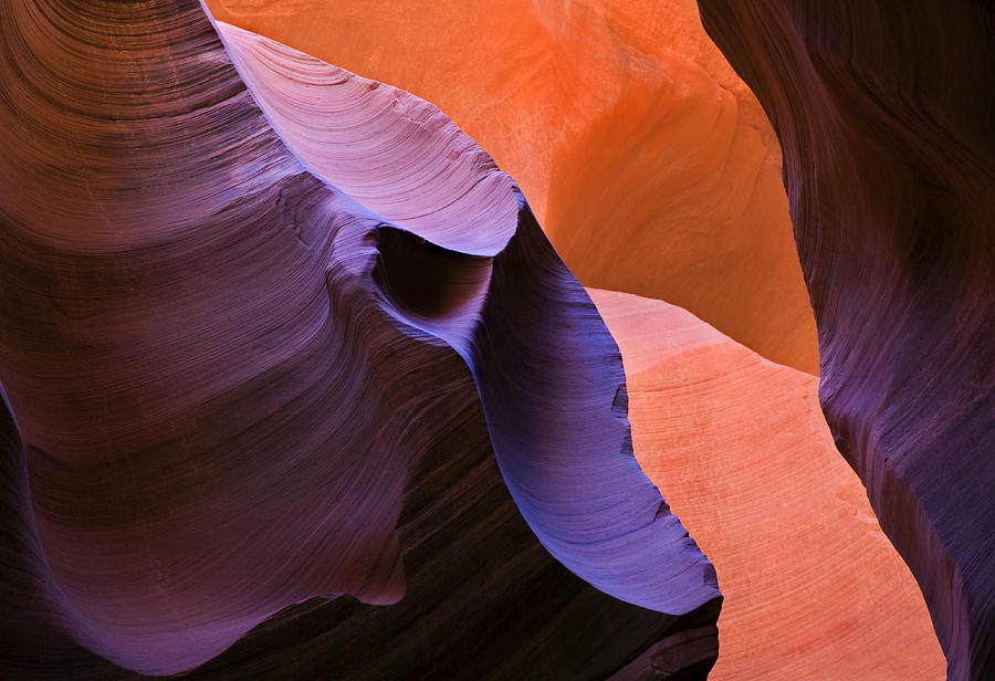 Antelope Canyon Photograph - Sandstone Apparition by Michael Dawson