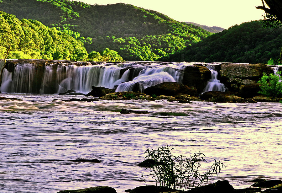 Sandstone Falls 002 Photograph by George Bostian