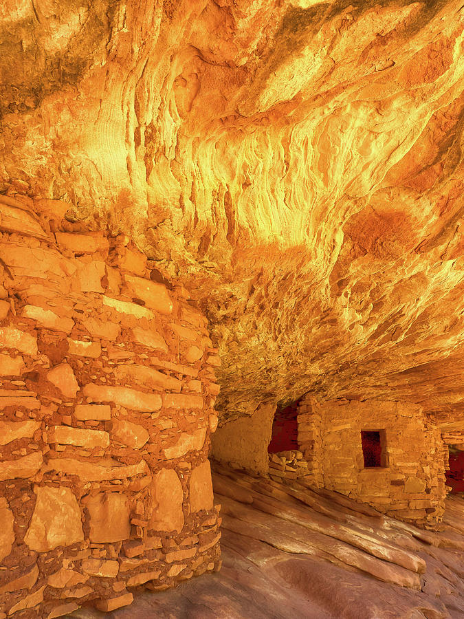 House Of Fire Photograph - Sandstone Fire by Rob Wilson House Of Fire Photograph - Sandstone Fire by Rob Wilson
