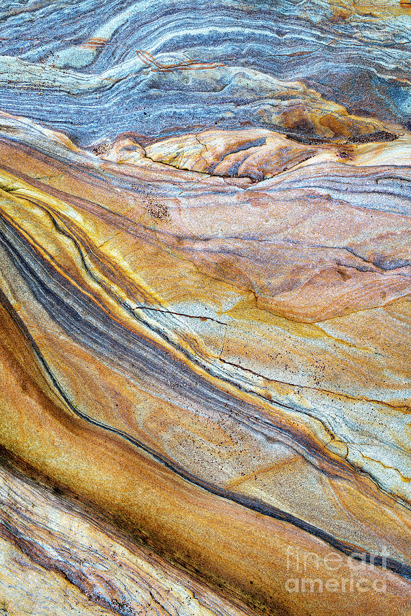 Sandstone Flow Photograph by Tim Gainey