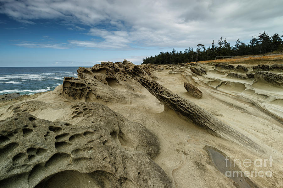 Nature Photograph - Sandstone formations by Masako Metz