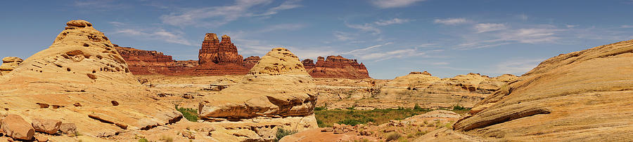Sandstone Panorama Glen Canyon National Recreation Area Photograph by Lawrence S Richardson Jr
