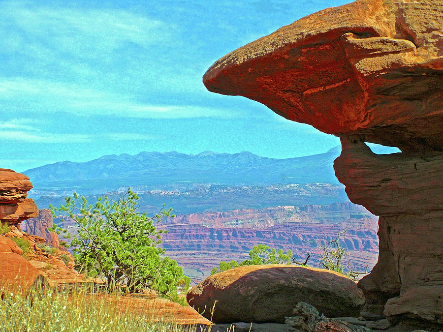 Sandstone Sculptures in Dead Horse Point State Park, Utah Photograph by Ruth Hager