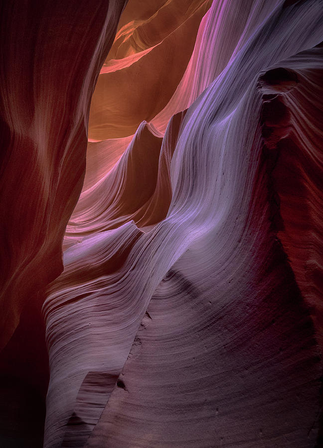 Slot Canyons Photograph - Sandstone Waterfalls by Rob Wilson Slot Canyons Photograph - Sandstone Waterfalls by Rob Wilson
