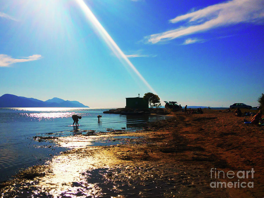 Sandy Beach At The Mouth Of The Neretva  Photograph by Jasna Dragun