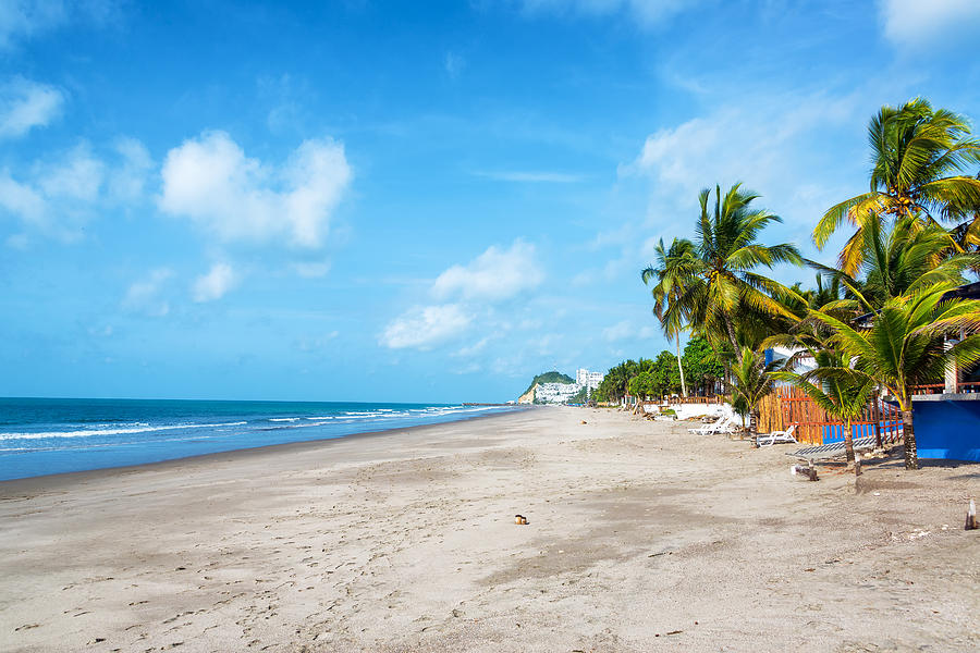 Sandy Beach in Same, Ecuador Photograph by Jess Kraft - Fine Art America