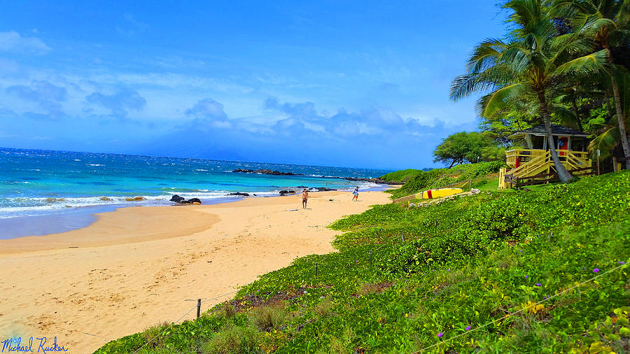 Sandy Beaches of Maui Photograph by Michael Rucker