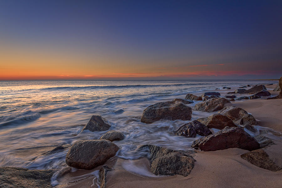 Beach Photograph - Sandy Hook At Sunrise by Rick Berk