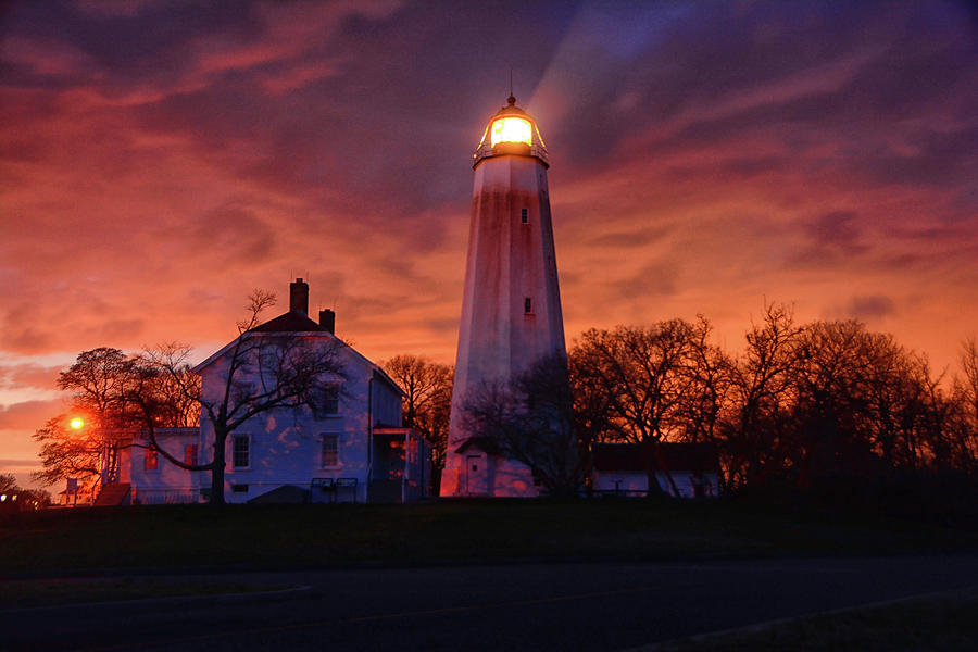 Sandy Hook Lighthouse Photograph by Raymond Salani III