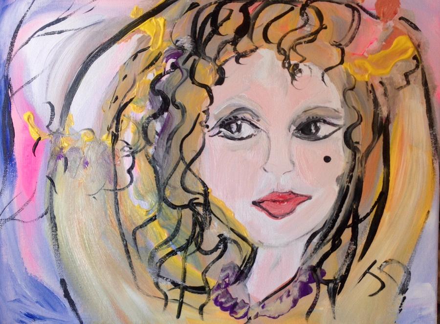 Sandy in the sunshine  Painting by Judith Desrosiers