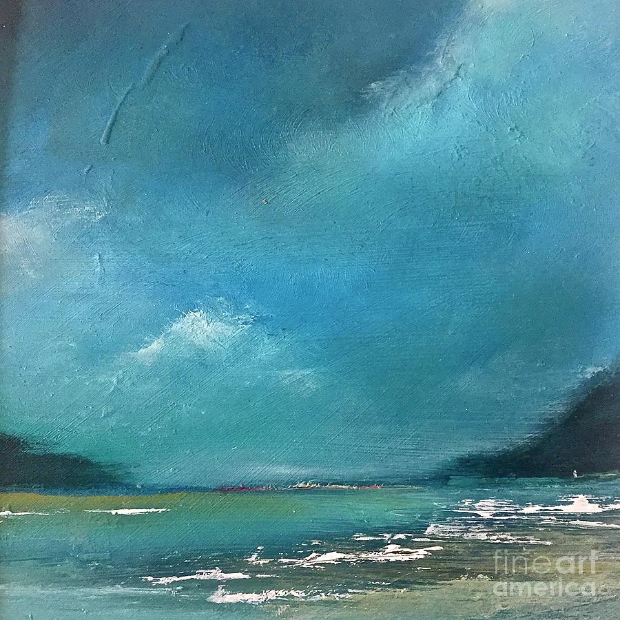 Summer Painting - Sandy Shores by Fiona Jack