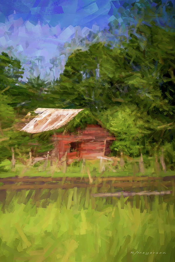 Sanford Barn Photograph By Robert Meyerson
