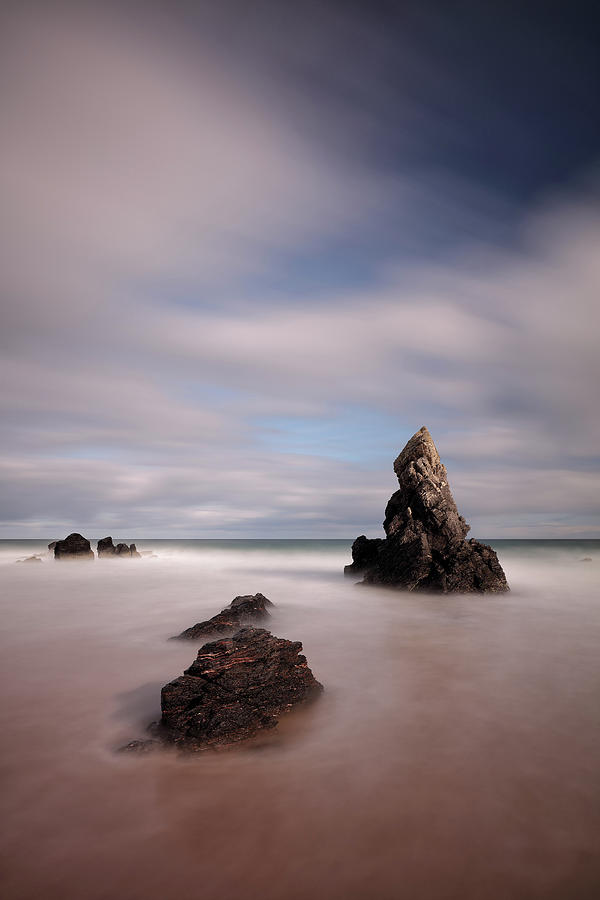 Beach Photograph - Sango Rocks by Grant Glendinning