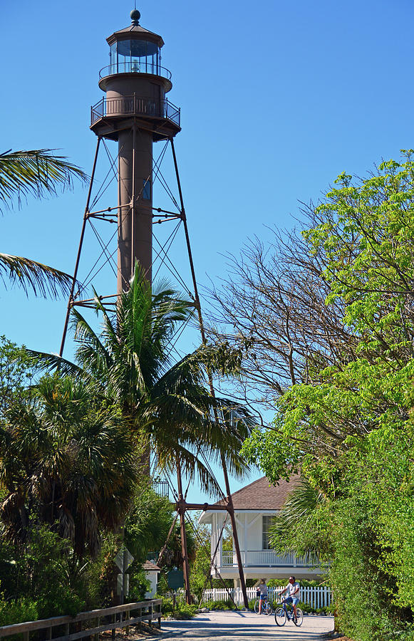 Sanibel Island Lighthouse Photograph by Ben Prepelka