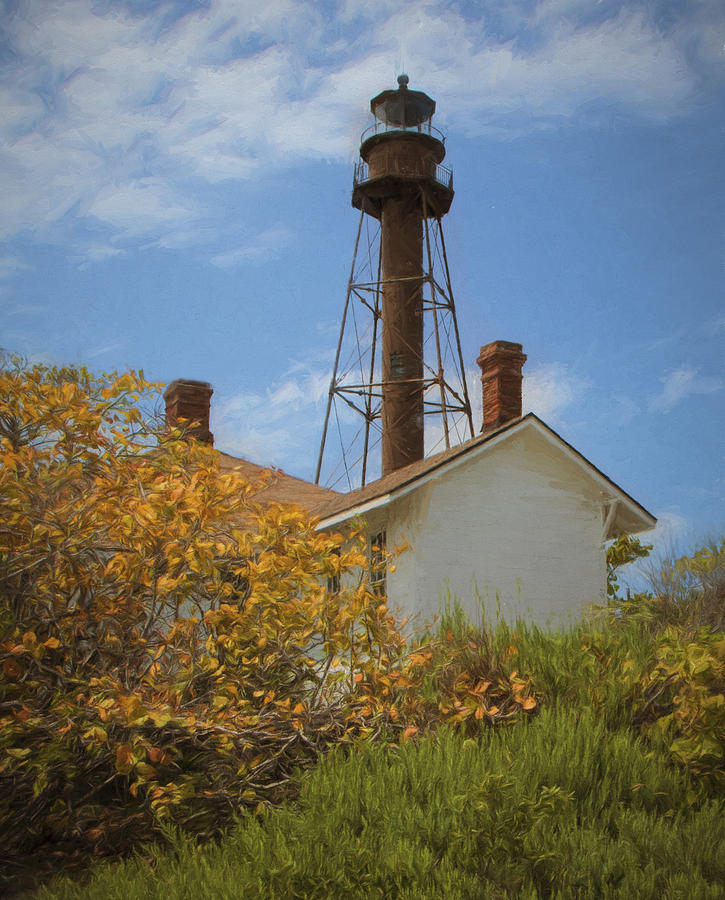 Sanibel Island Lighthouse - Florida Photograph by Mitch Spence