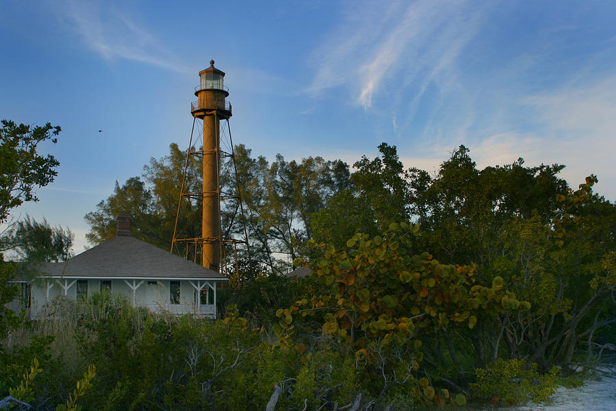 Sanibel Lighthouse Photograph by Joseph G Holland