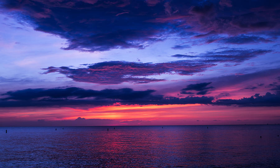 Sanibel Sunset Photograph by Robert McKay Jones