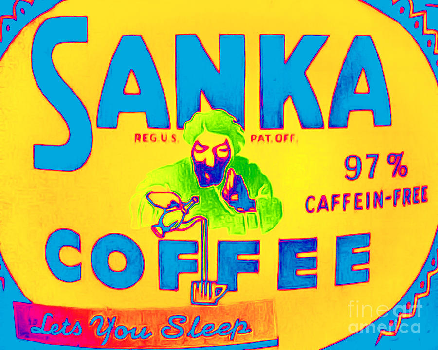 Coffee Photograph - Sanka Coffee Lets You Sleep 20160213 by Wingsdomain Art and Photography