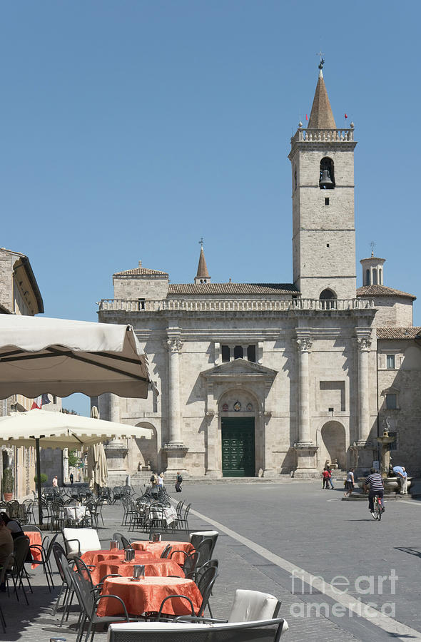 Sant Emidio cathedral in Ascoli Piceno I Photograph by Fabrizio Ruggeri