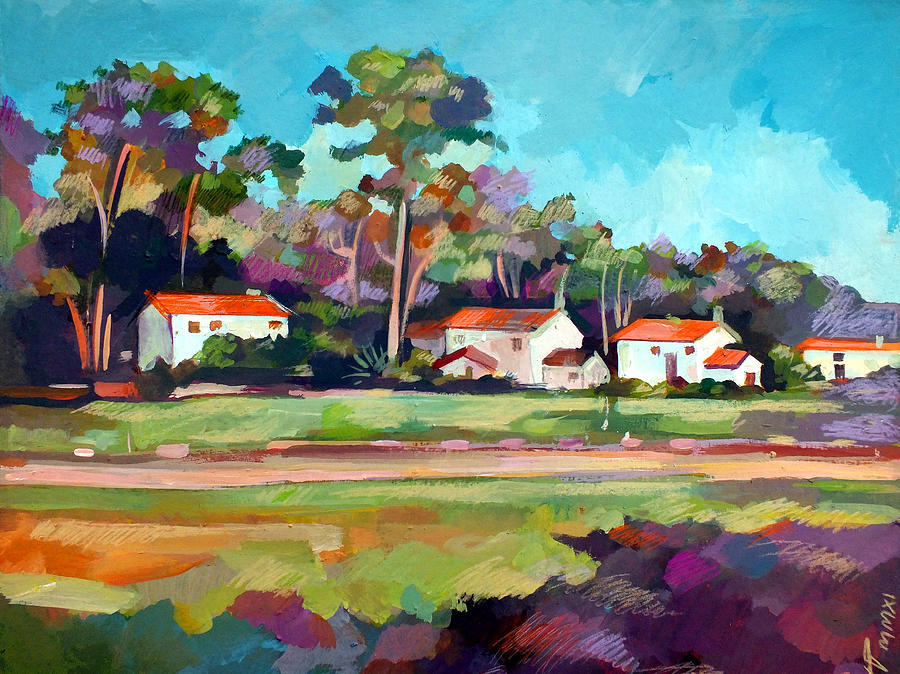 Santa Barbara Painting by Filip Mihail