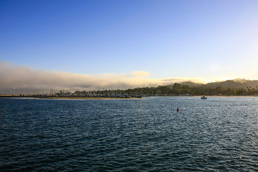 Santa Barbara Fog Photograph by Chris Smith