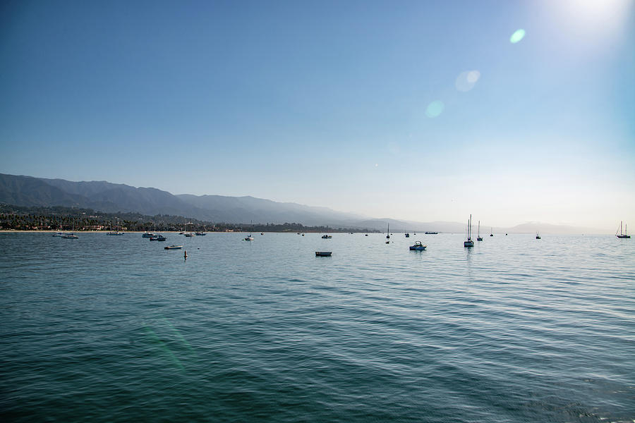 Boat Photograph - Santa Barbara Harbor by Jaime Lind