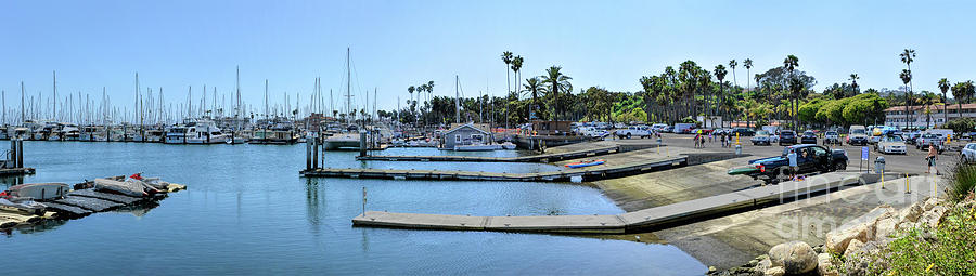 Santa Barbara Marina Photograph by Joe Lach