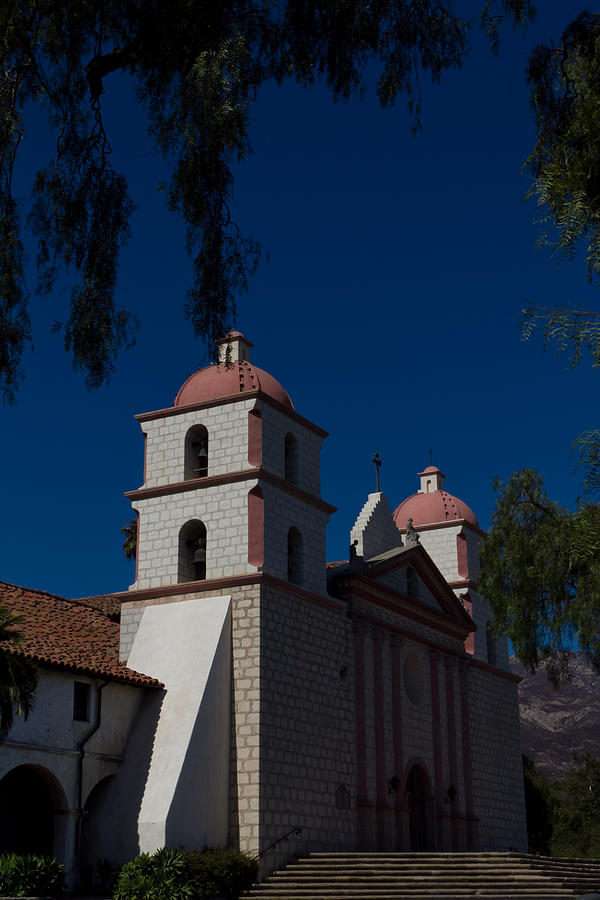 Santa Barbara Mission 2 Photograph by Roger Mullenhour