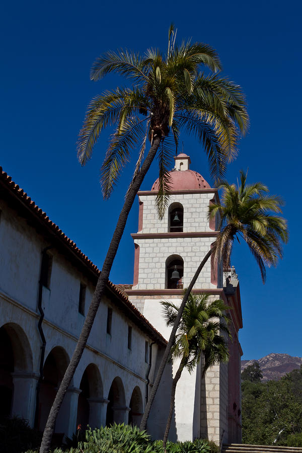Santa Barbara Mission 3 Photograph by Roger Mullenhour