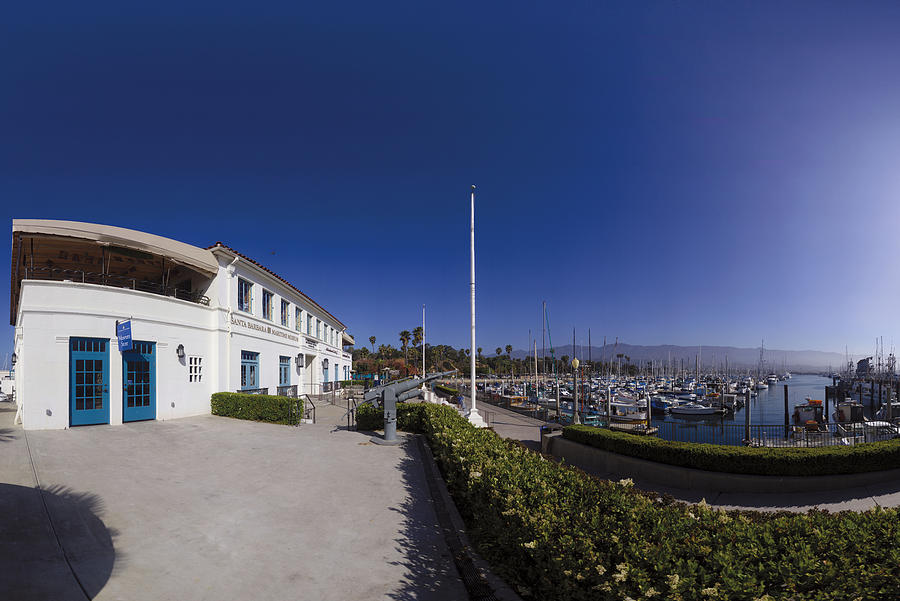 Santa Barbara Waterfront Center Photograph by Brian Lockett