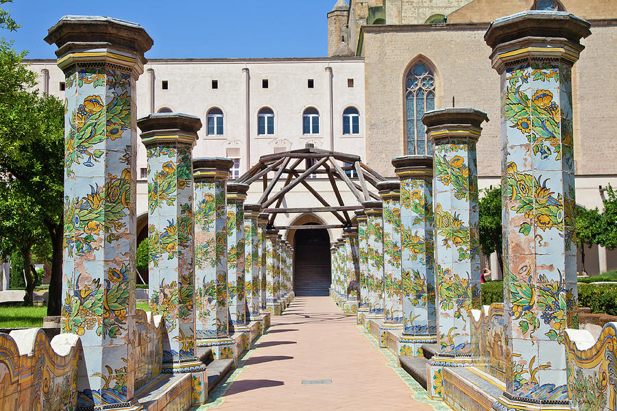 Santa Chiara Monastery - Naples, Italy Photograph By Paolo Modena - Pixels