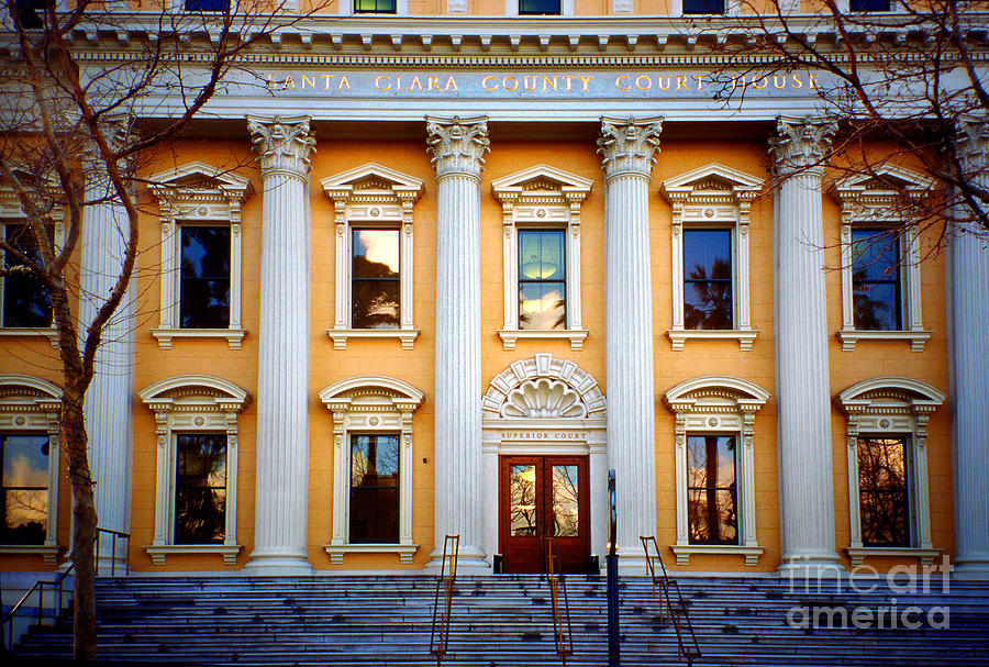 Santa Clara County Courthouse building California Photograph by