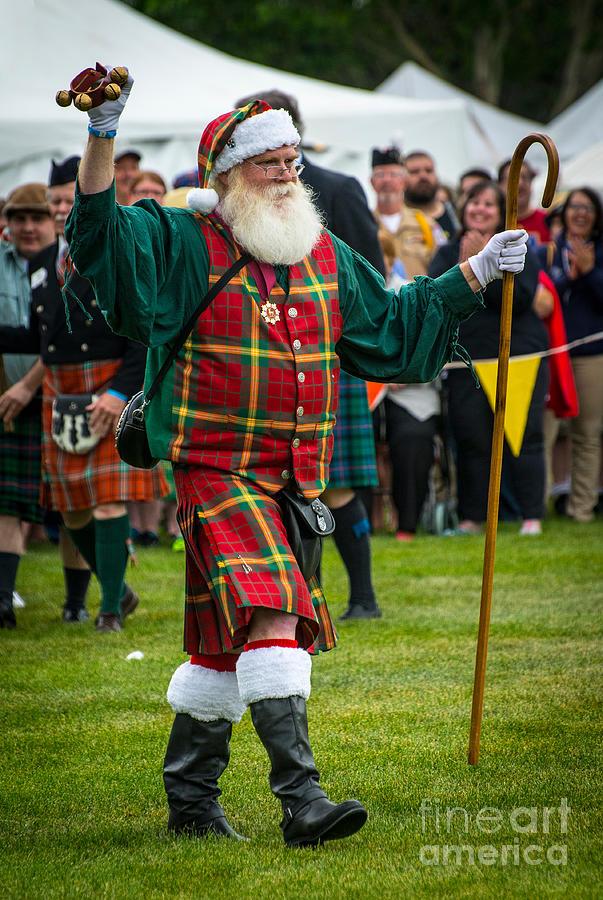 santa visits scotland