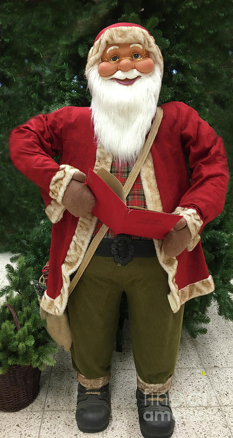 Santa Claus Weihnachtsmann Photograph by Eva-Maria Di Bella