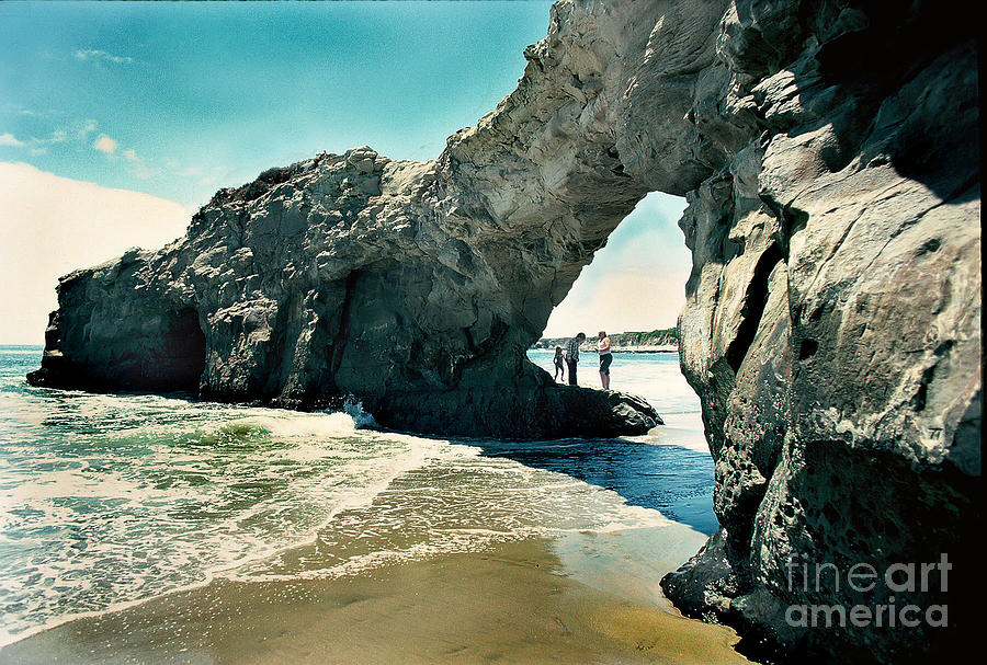 Santa Cruz Beach Arch Photograph by Norman Andrus Fine Art America