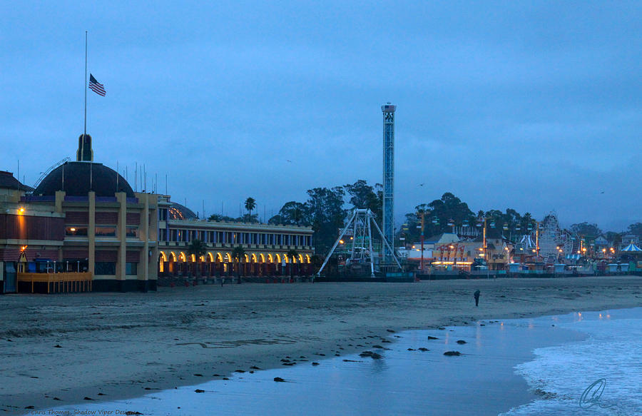 Santa Cruz Beach Boardwalk 1 Photograph by Chris Thomas